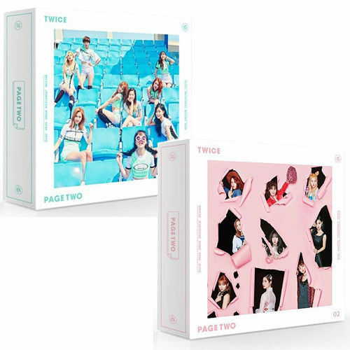 TWICE [PAGE TWO] 2nd Mini Album CD+Photo Book+Garland+4p Card+GIFT K-POP SEALED