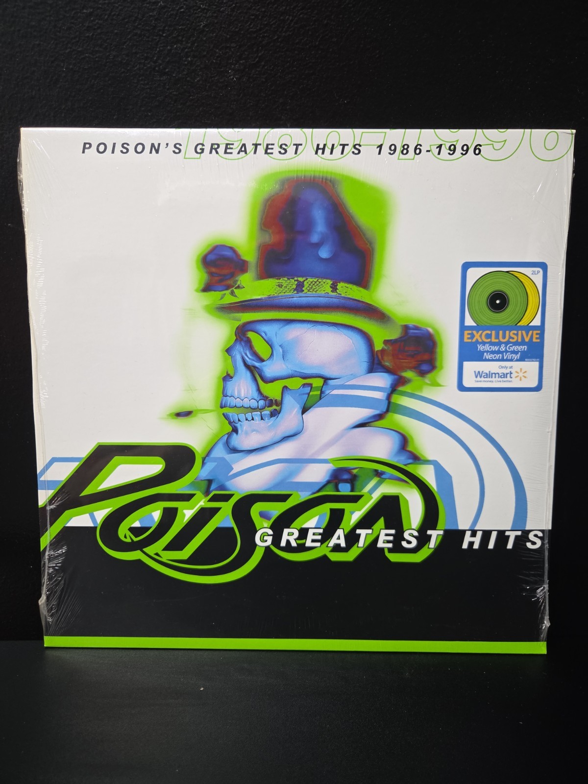 Poison Greatest Hits 1986-1996 2Lp Neon Vinyl 2020 Press SEALED/Hype NM/Mint