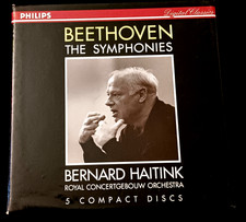 5-CD BOX SET : Beethoven Symphonies, Egmont Overture : Concertgebouw, Haitink picture