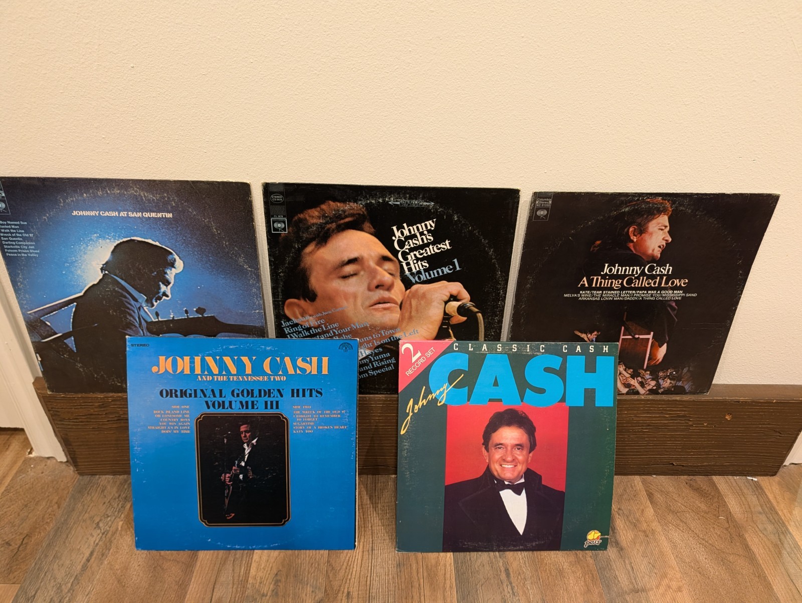 Johnny Cash COLLECTORS CLASSICS - 5 albums