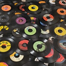100 Vinyl Records 45 RPM 7