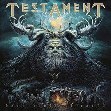 Dark Roots Of Earth Vinyl • Testament (2) LP, Album, Limited Green & Gold Splat picture