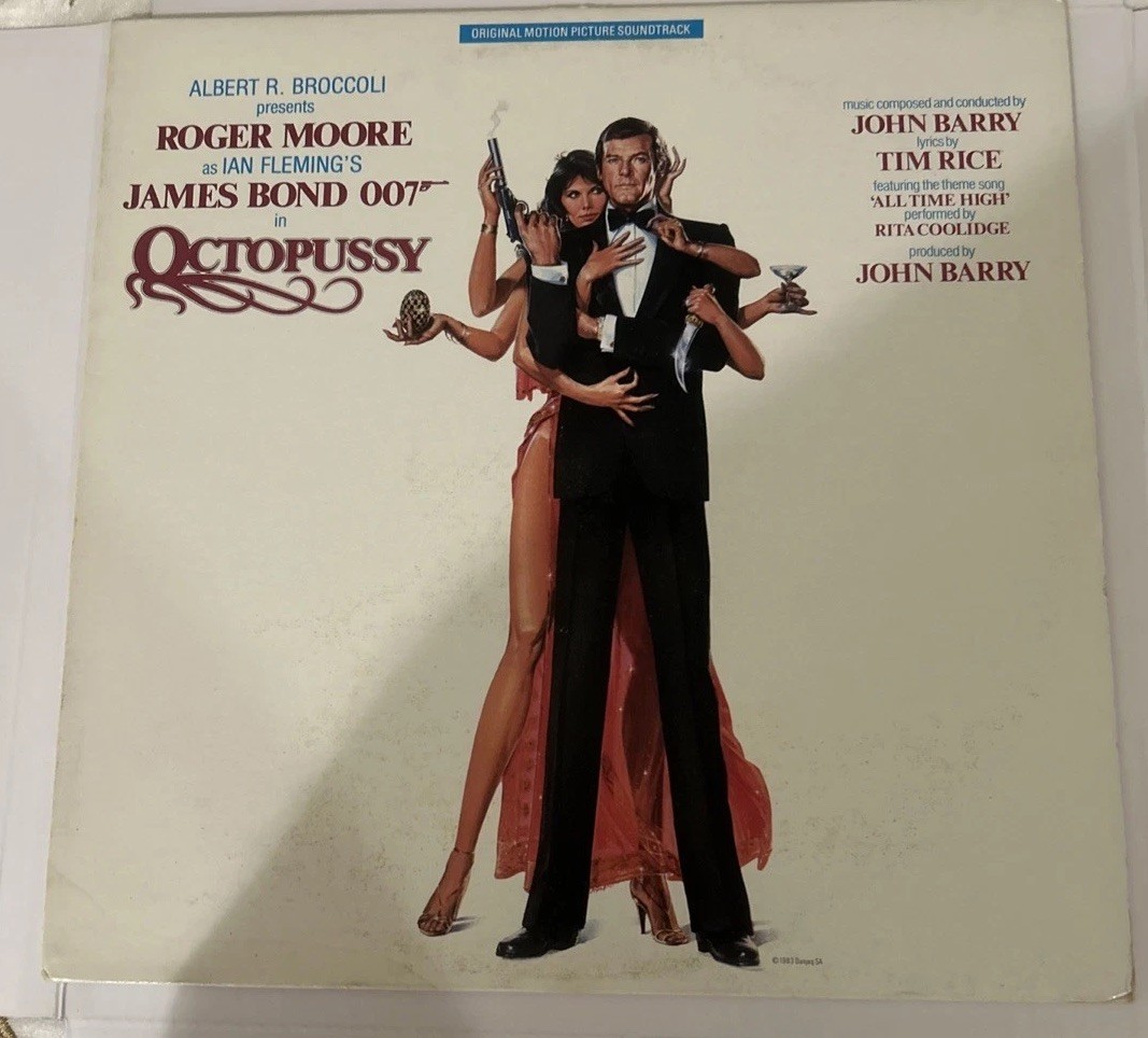 James Bond 007 Octopussy (1983) Original Motion Picture Soundtrack LP Viny A&M
