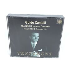 Guido Cantelli THE NBC BROADCAST CONCERTS, JANUARY 1951 & DECEMBER 1951 NEW CD picture