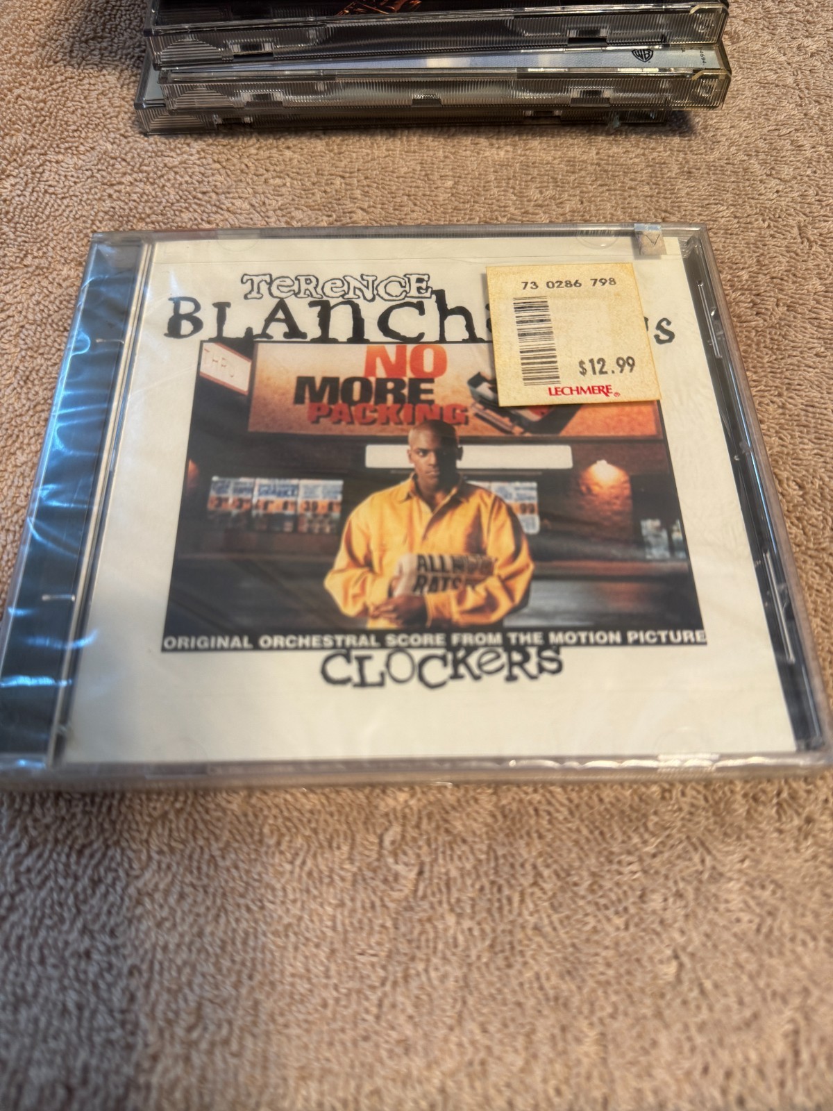 Orchestral Score From The Motion Picture Clockers CD - VERY GOOD CONDITION