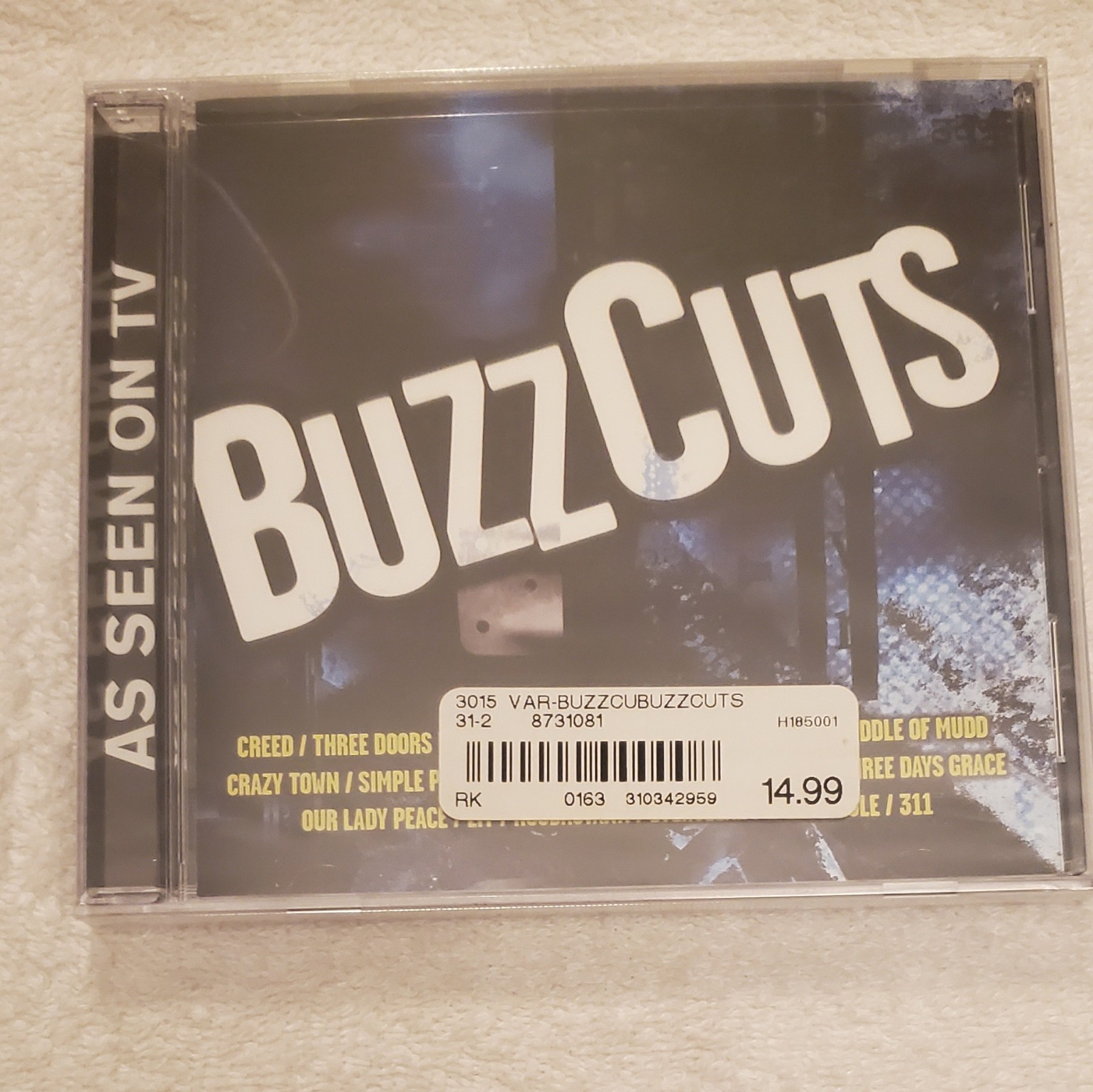 Buzz Cuts “As Seen on TV” (CD) 18 Tracks… …….……….BRAND NEW & SEALED
