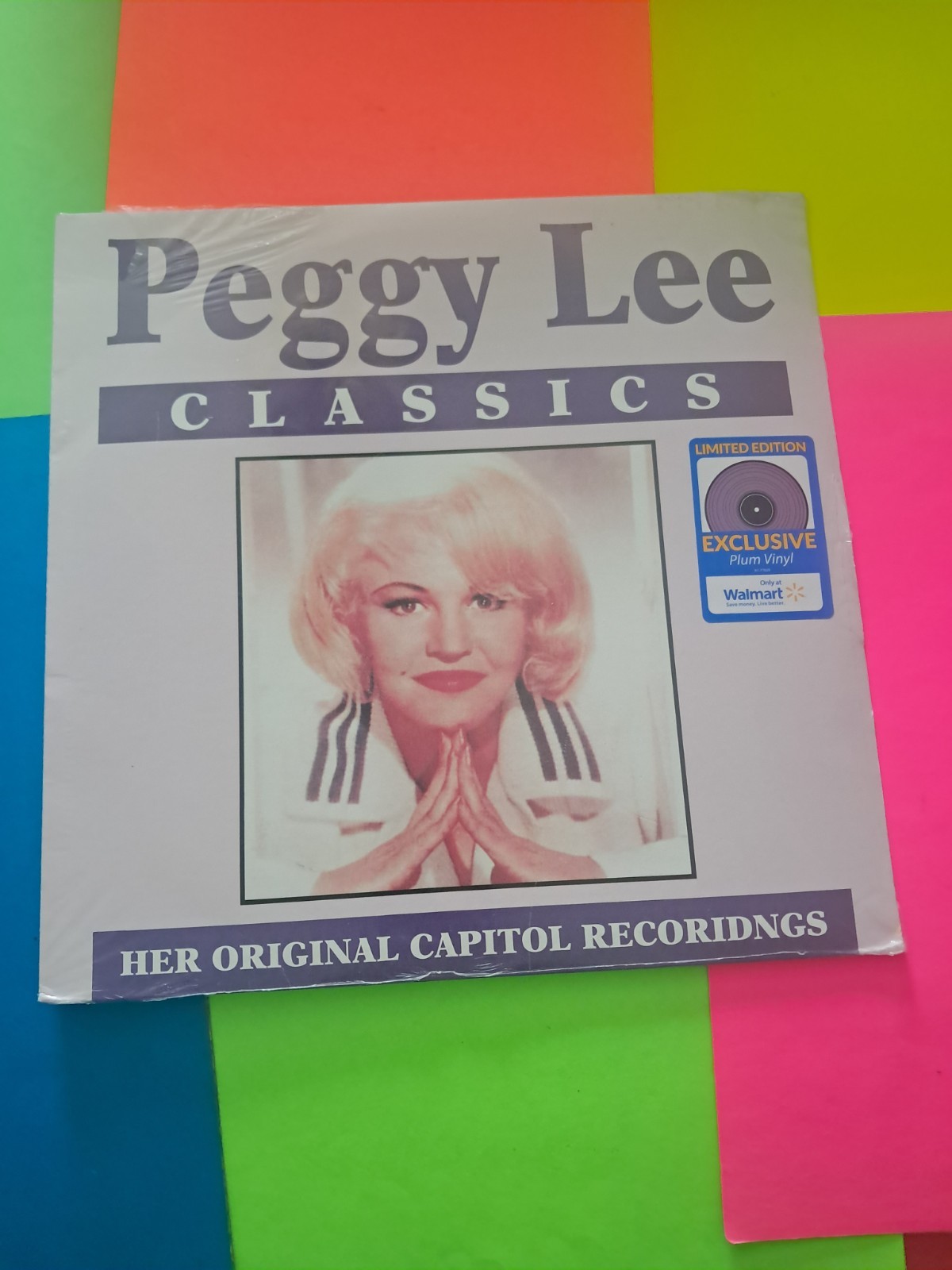NEW - Peggy Lee - Classics - Vinyl LP Record - N