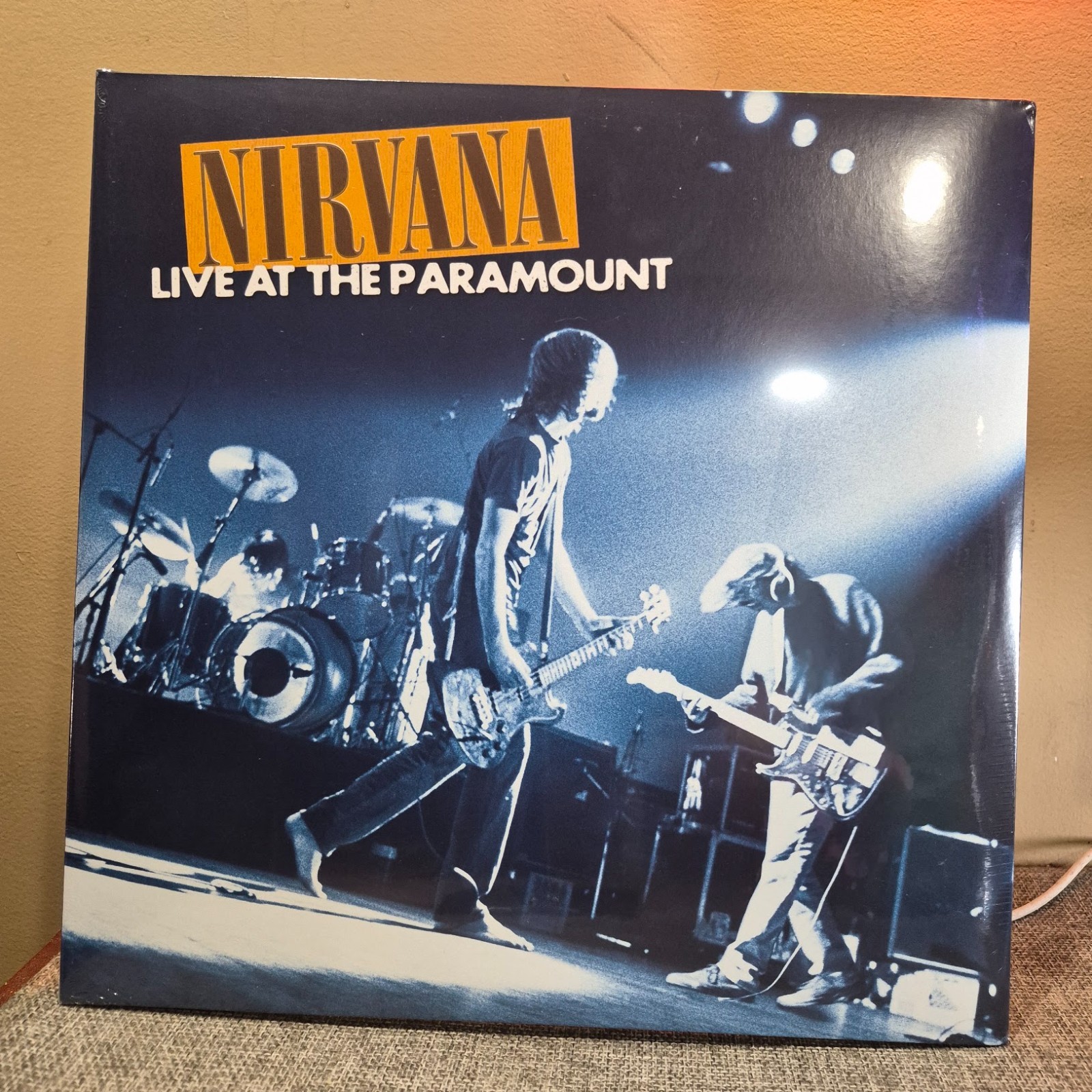 Nirvana : Live At The Paramount- Ltd Transparent Orange Color Vinyl Record 2 LP