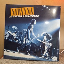 Nirvana : Live At The Paramount- Ltd Transparent Orange Color Vinyl Record 2 LP picture
