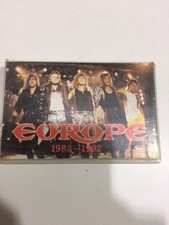 Europe 1982-1992 Rare Cassette Tape Clamshell India EPic Pan Music Original 1993 picture