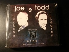 JOE JACKSON & TODD RUNDGREN STATE THEATER NEW JERSEY 2005 CD DVD SET picture