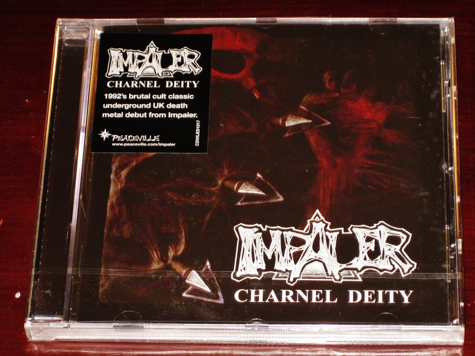 Impaler: Charnel Deity CD 1992 / 2022 Reissue Peaceville Records CDVILED1017 NEW
