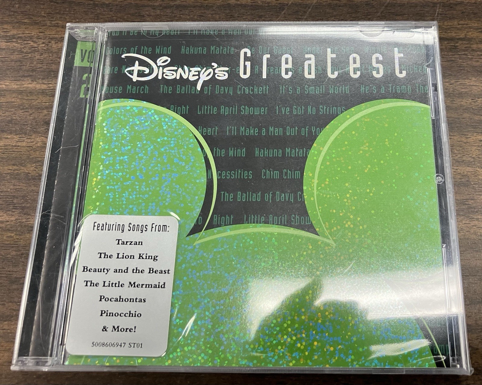 Disney\'s Greatest, Vol. 2 - Audio CD 2001 NEW Sealed