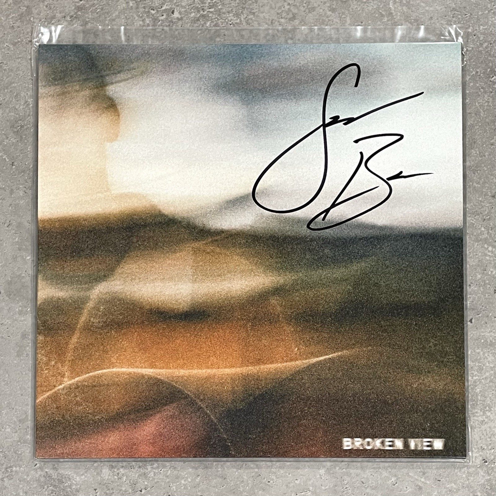 Sam Barber Broken View Signed Orange 12” Vinyl LP - Autographed On Cover NEW