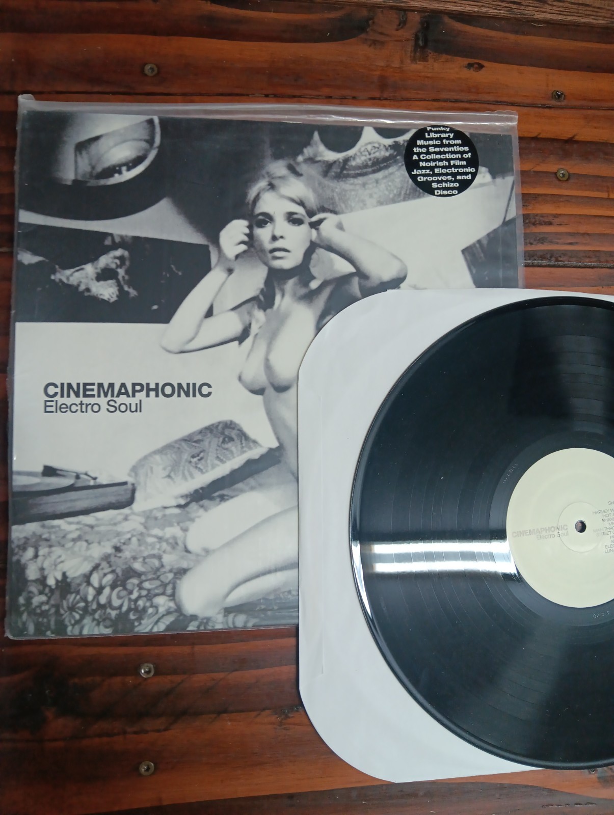 Cinemaphonic Electro Soul Rare Funk Library LP 2000 NM Walter Murphy Mario...