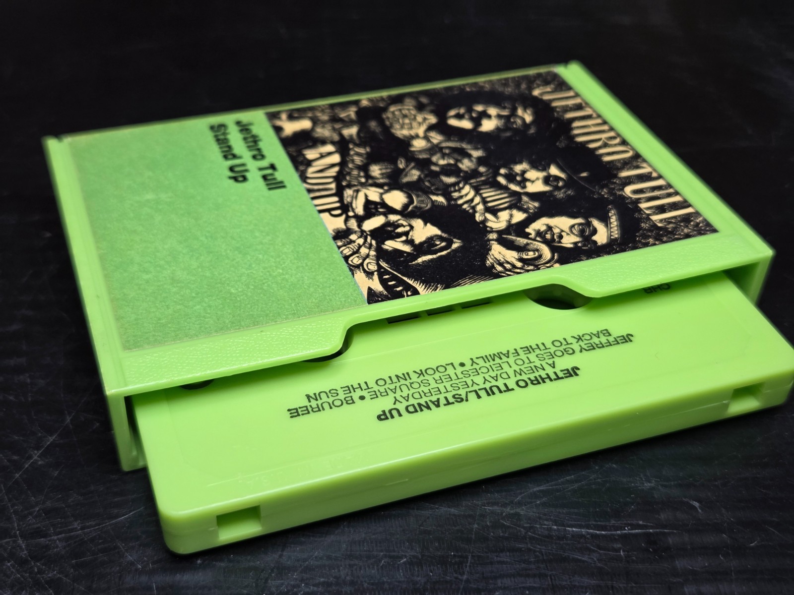 1st Release-MINT-VTG 1973 Jethro Tull Stand Up Cassette Chrysalis Rec Slip Case