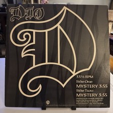 DIO - Mystery - RARE 1984 Vinyl PROMO Maxi Single - Warner Bros 1-25100 picture