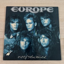 EUROPE - Out Of This World Vinyl LP 1988 Original Inner Sleeve 12” Record picture