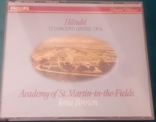 HANDEL - 12 C0NCERTI GROSSI, Op.6.  The ASMF under Iona Brown on excellent form picture