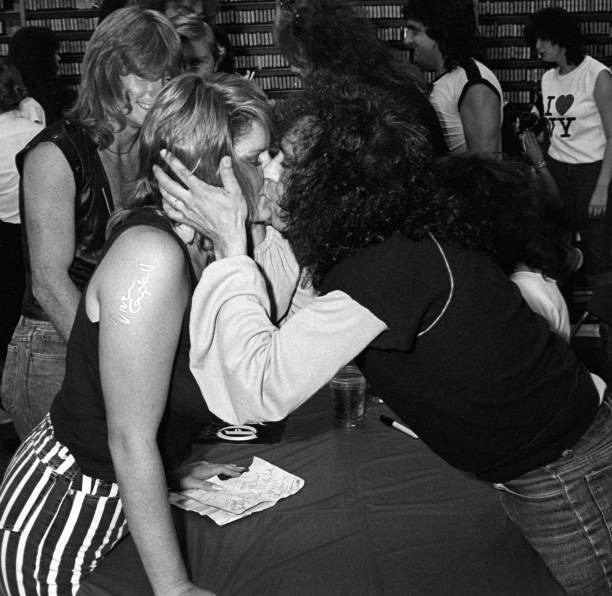 Musician Ronnie James Dio at Ronnie James Dio Autograph Session Ju- Old Photo 10