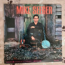 Mike Seeger Self Titled Vanguard VSD-79150 1970's Reissue VG+ picture