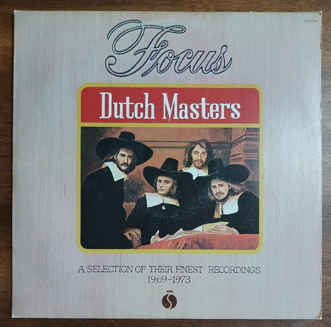 Focus Dutch Masters Vintage Vinyl LP Record Album From 1975