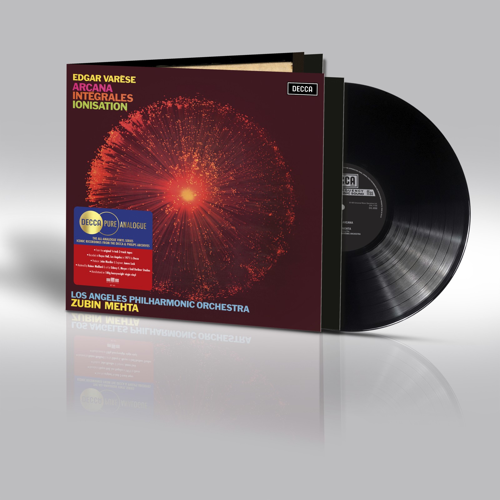 Edgard Varèse Edgar Varèse: Arcana/Intégrales/Ionisation (Vinyl) 12