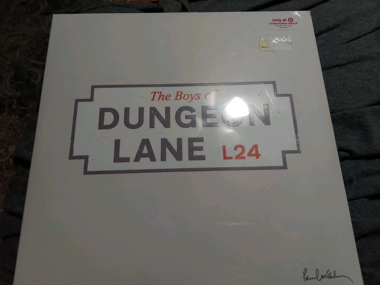 BRAND NEW SEALED The Boys of Dungeon Lane Paul McCartney Red Vinyl LP 