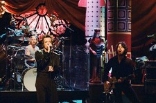 Singer Dean DeLeo guitarist Scott Weiland of musical guest Stone T- Old Photo picture