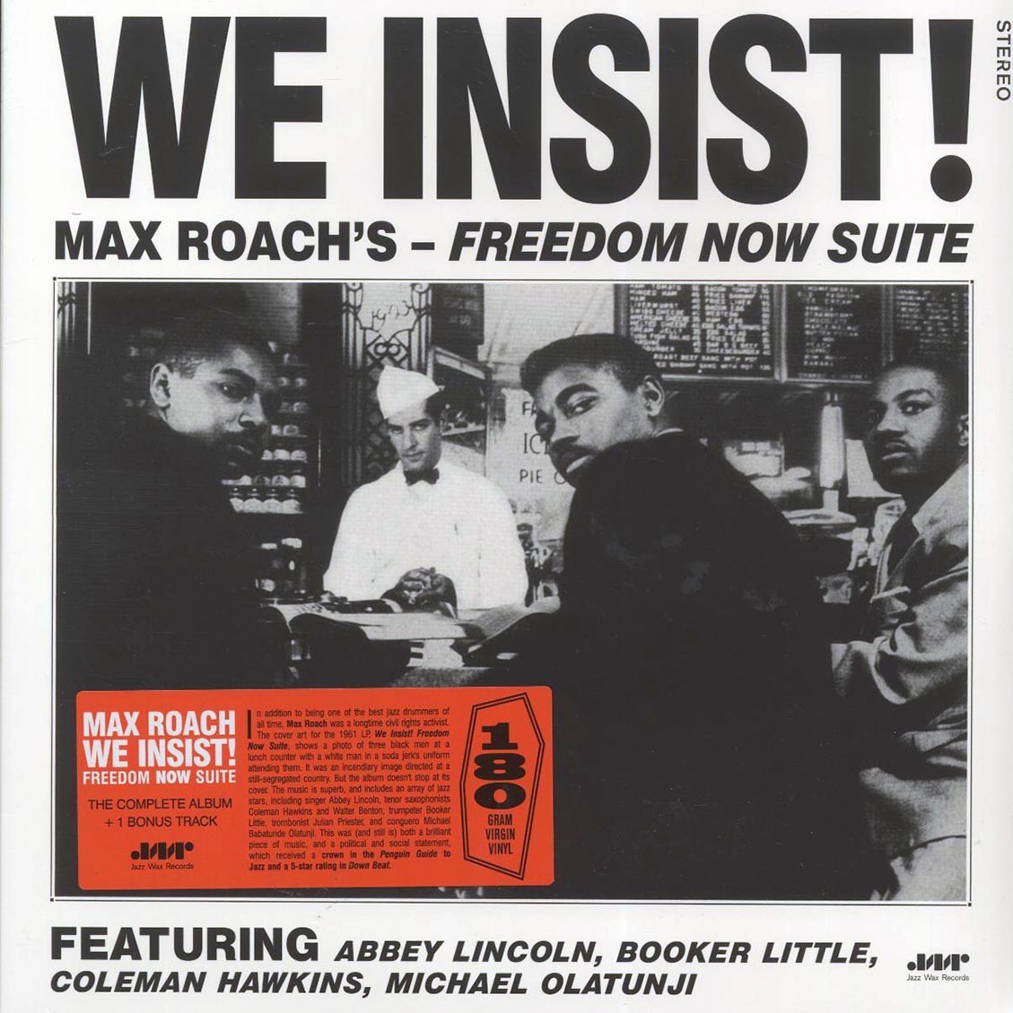 VINYL Max Roach - We Insist Max Roach's Freedom Now Suite