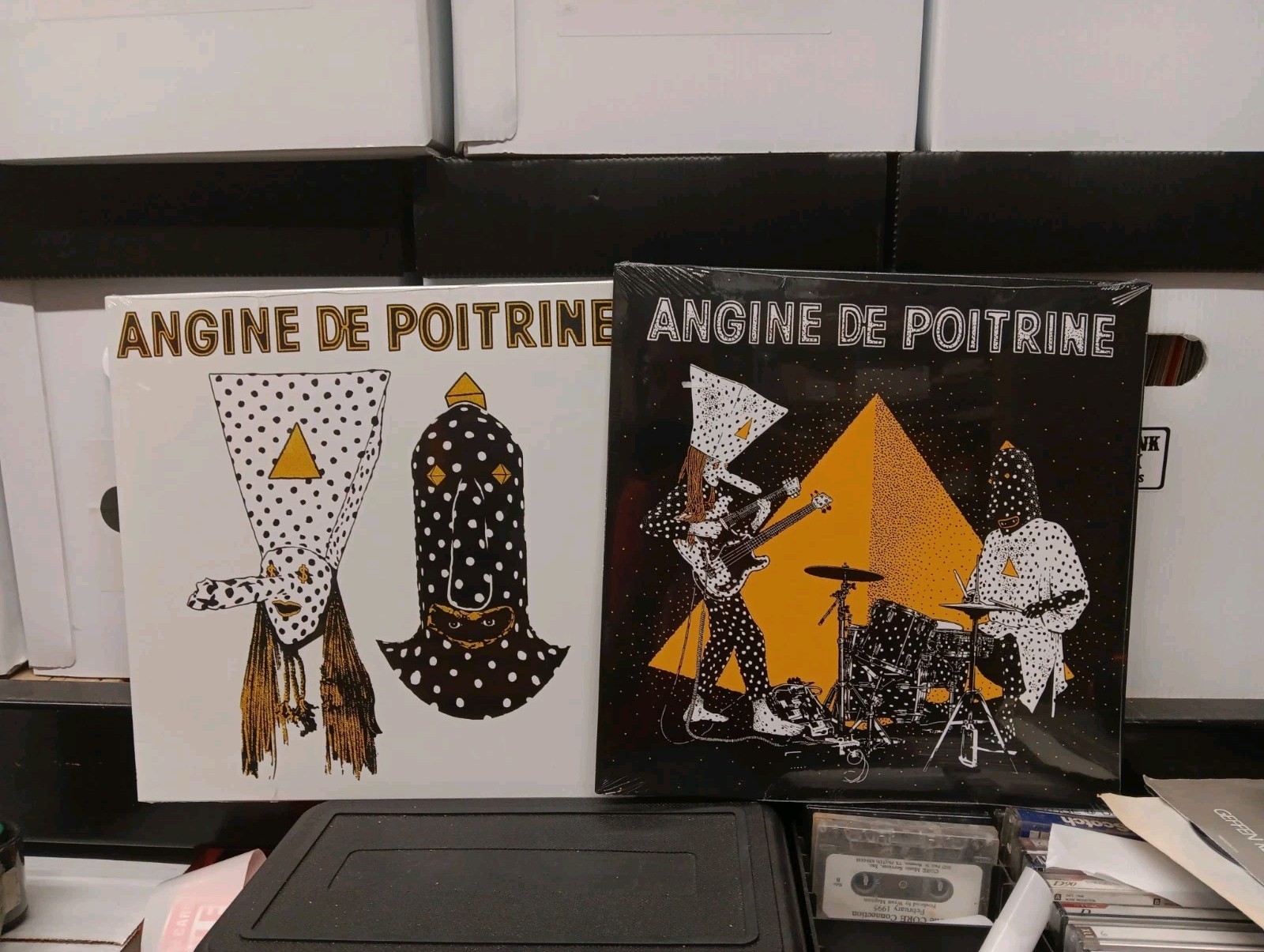 Angine De Poitrine - Vol. I  & 2 [New Vinyl LP] Black Vinyl 
