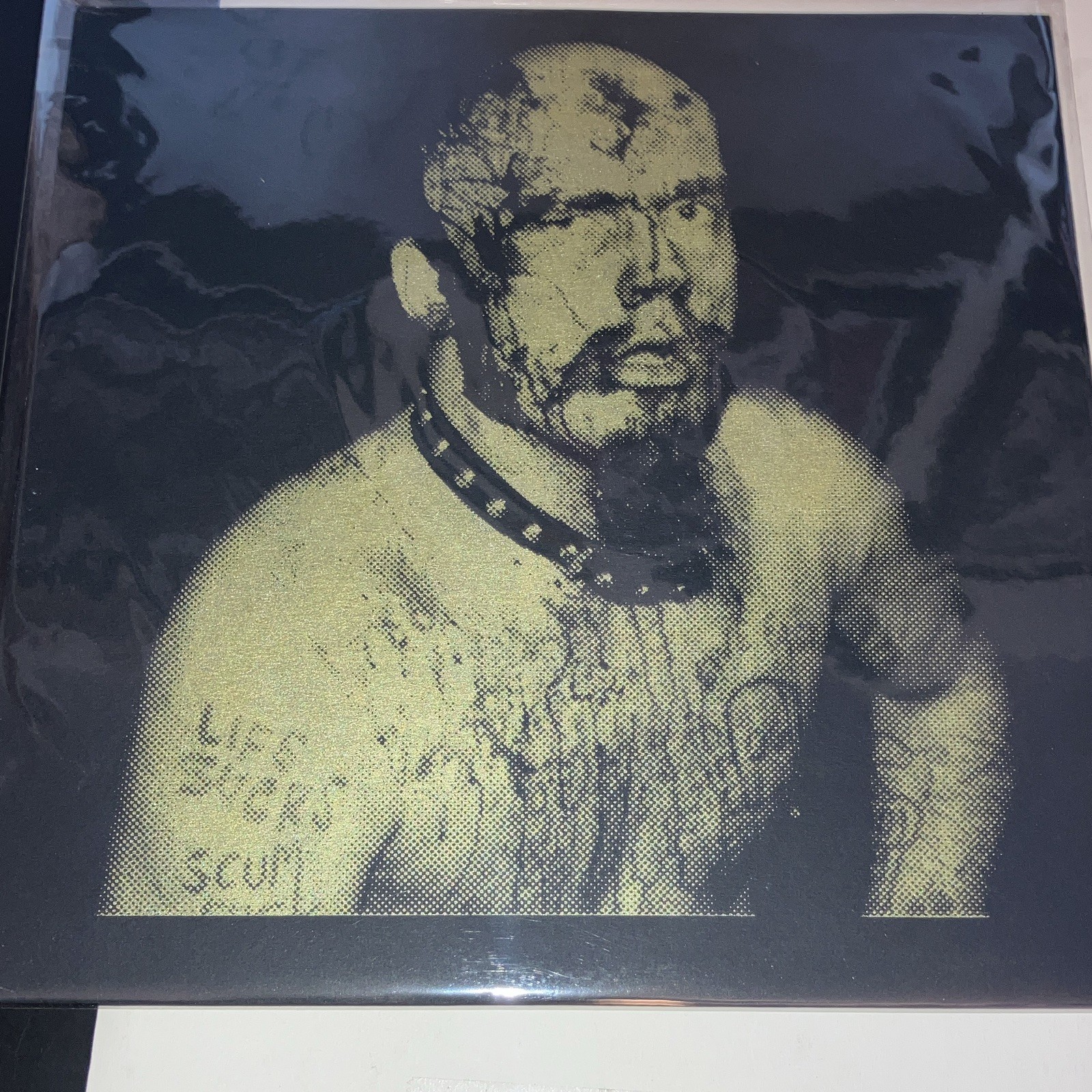 G.G. Allin Antiseen Murder Junkies lp screen printed limited 17/75 TKO Records