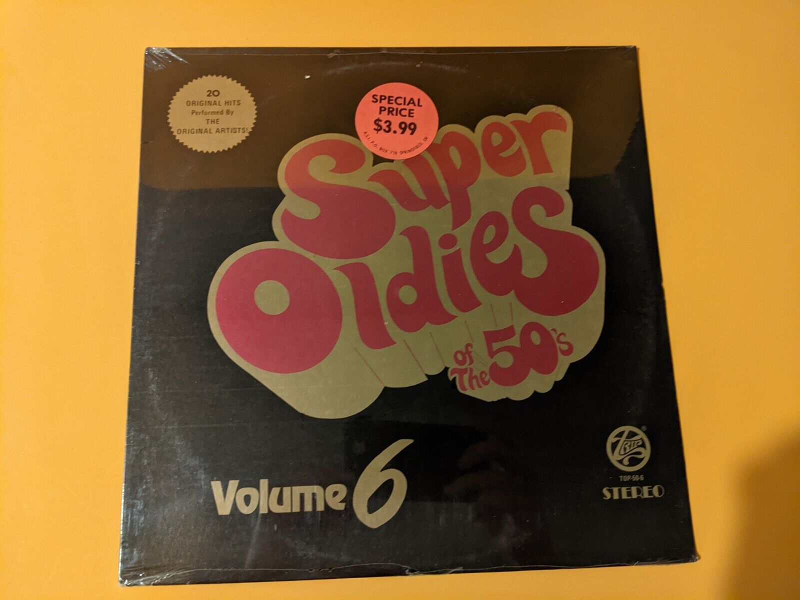 Sealed Super Oldies of the 50\'s Volume 6 Vinyl LP Brand New