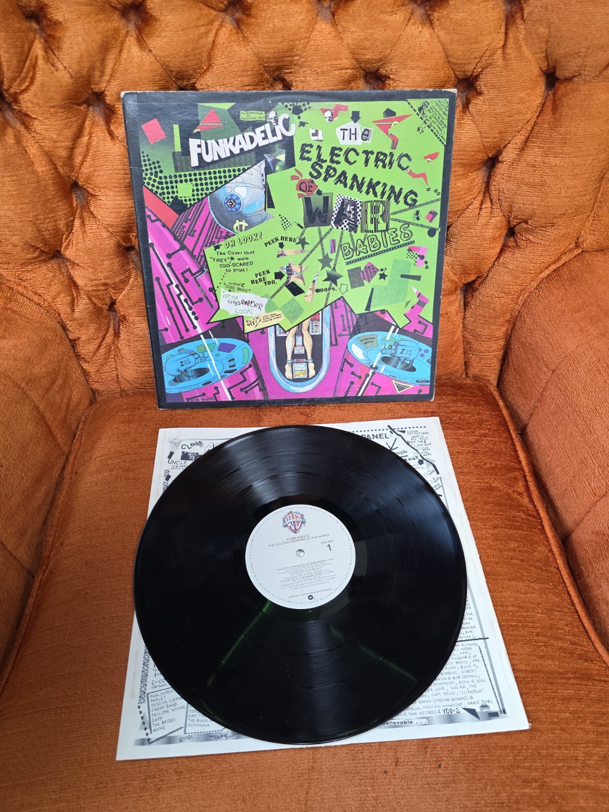 Funkadelic - The Electric Spanking Of War Babies - 1981 - Vinyl LP Gatefold