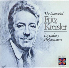 RCA Red Seal Fritz Kreisler The Immortal: Legendary Performances CD 1987 picture