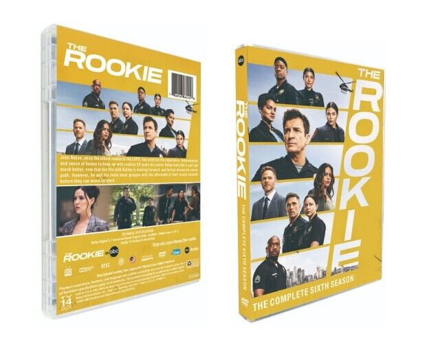 The Rookie - Season 6 Complete Series (DVD 3-DISC) BRAND NEW &Region 1
