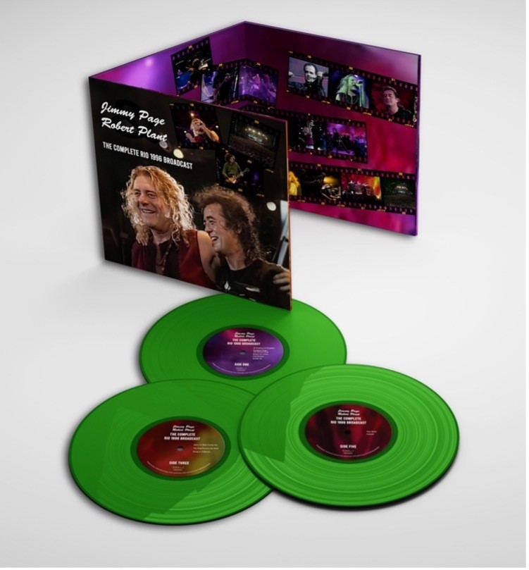 Jimmy Page & Robert Plant The Complete Rio 1996 Broadcast (Vinyl)