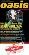 Oasis Poster - Original Knebworth 1996, 60
