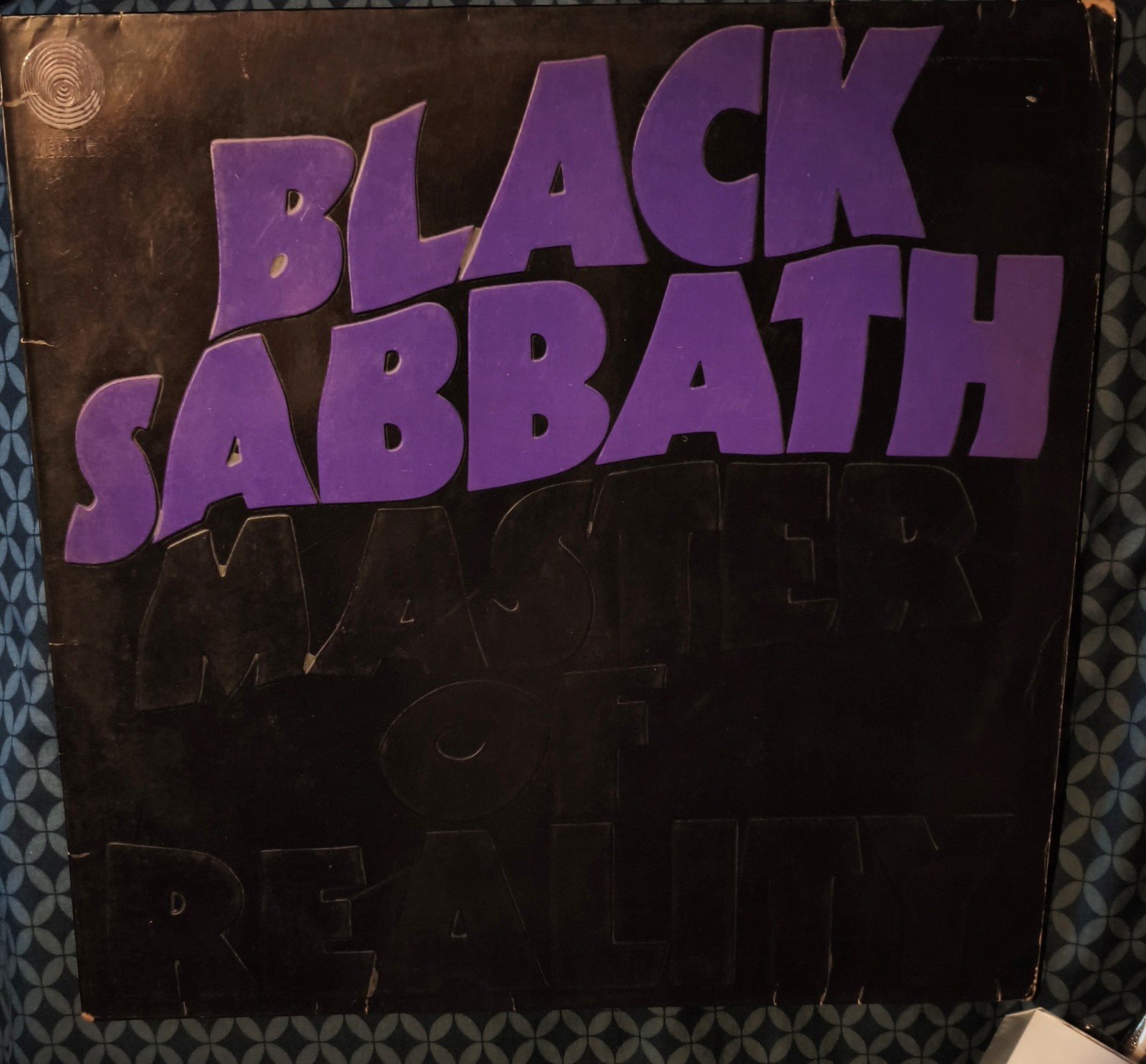 BLACK SABBATH Master Of Reality VERTIGO LP 1st German press embossed Vinyl Ozzy