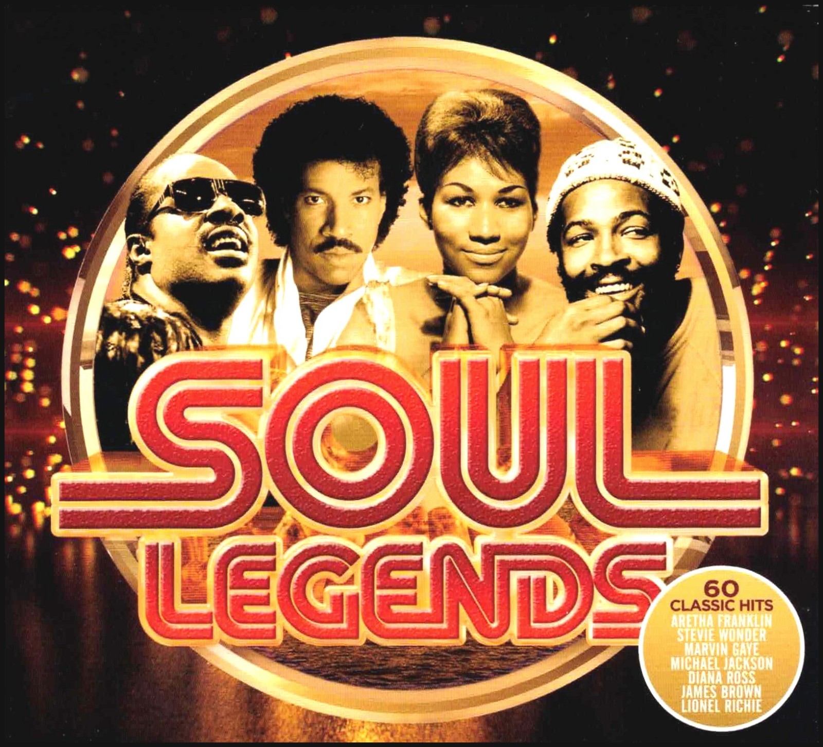 60 Greatest SOUL & MOTOWN Hits of the 60\'s & 70\'s  * New 3-CD Box Set