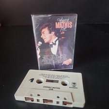 Johnny Mathis Live  1984 Cbs cassette Tape picture