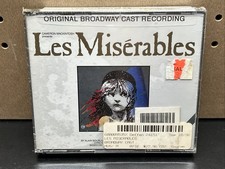 1990 Les Misérables Original Broadway Cast Recording 2 CD Box Set 24151-2 SEALED picture