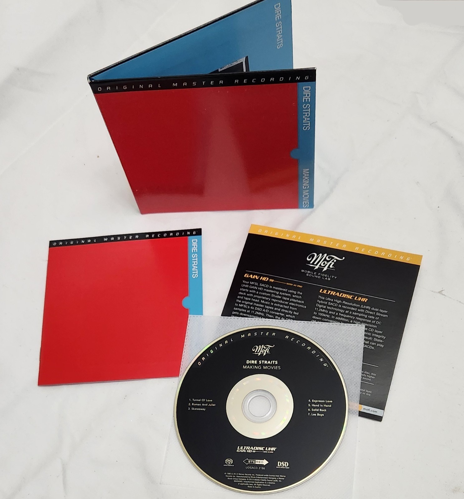DIRE STRAITS Making Movies Original Master MFSL SACD Hybrid Disc CD MoFi VG/LN