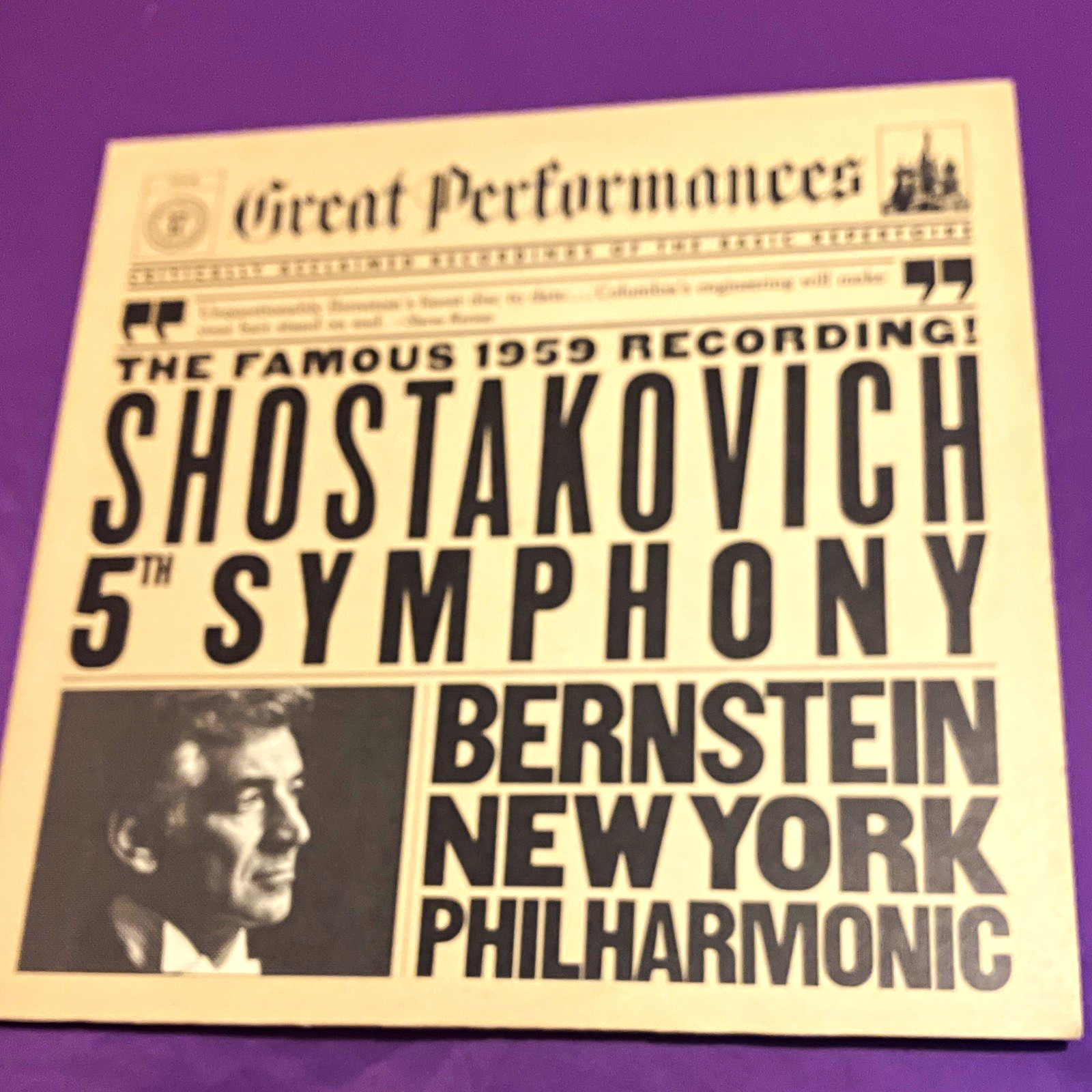 Great Performances Shostakovich Symphony No. 5 Bernstein NY Philharmonic 12