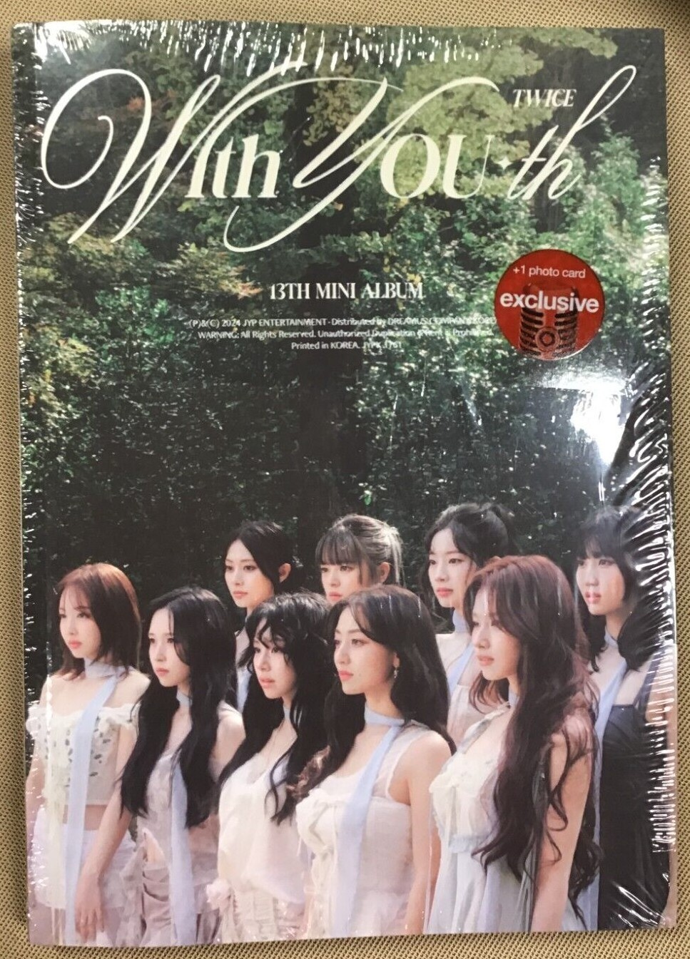 TWICE - With YOU-th [2024, CD, Target Exclusive] 3 Versions - NEW 💿