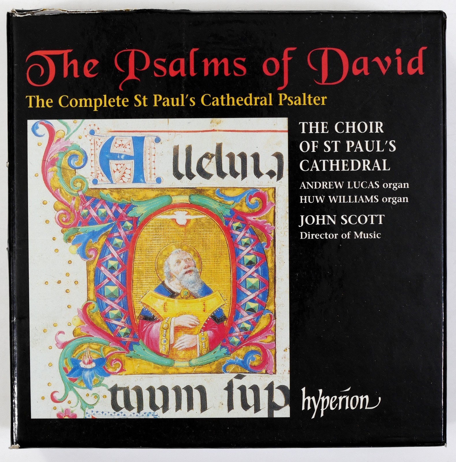 Psalms of David Complete St Paul’s Cathedral Psalter 12 CD Set John Scott