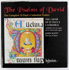 Psalms of David Complete St Paul’s Cathedral Psalter 12 CD Set John Scott picture