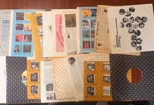 Lot Of 17 Vintage Vinyl Lp Picture Sleeves picture