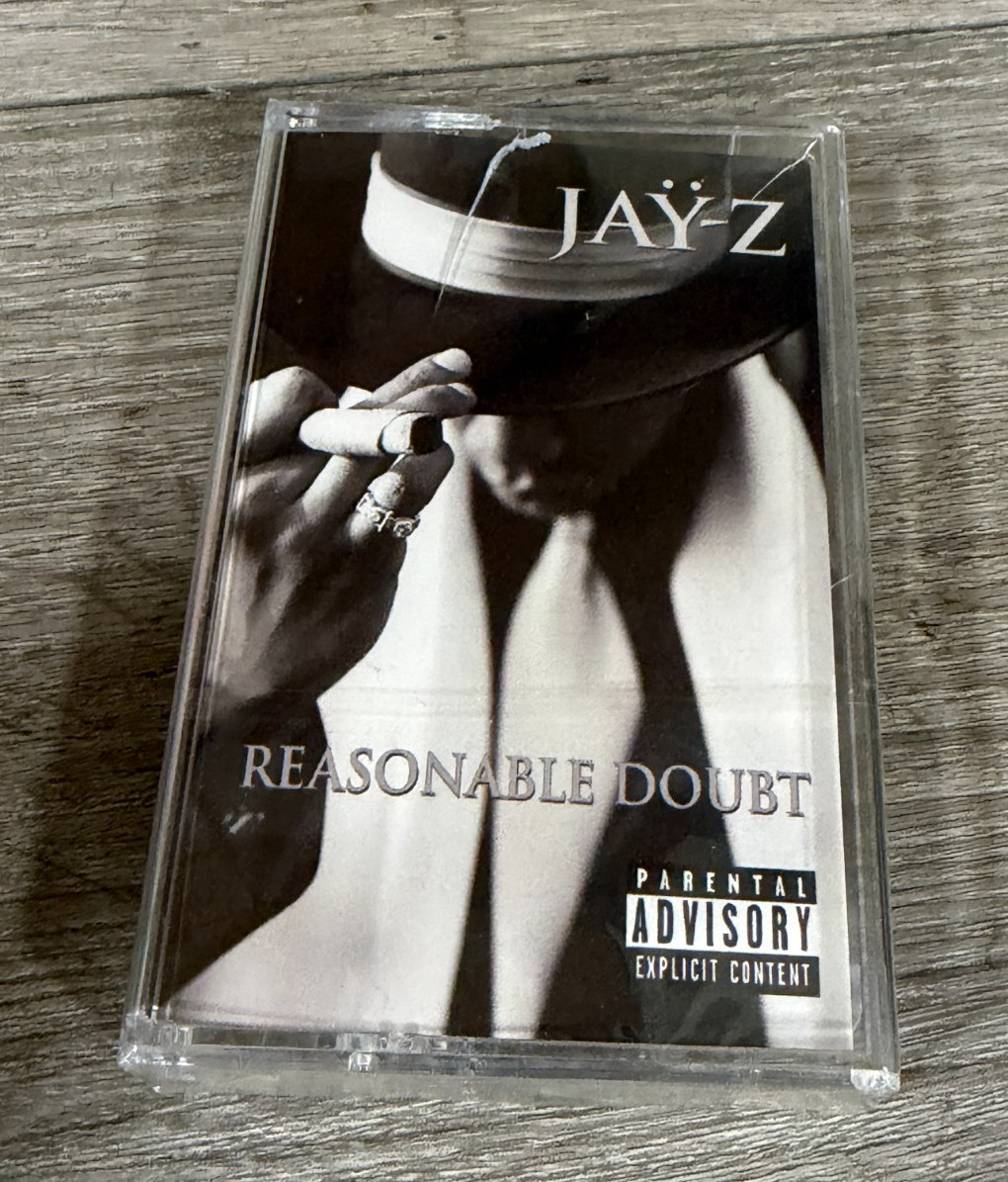 Jay-Z - Reasonable Doubt 30th Anniversary Cassette Tape New Sealed CRACKED CASE