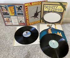 Lot Of 2 Comedy Vinyl Lp Mel Brooks Greatest hits Monty Python Handkerchief &tie picture